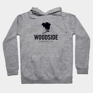 Woodside, Queens - New York (black) Hoodie